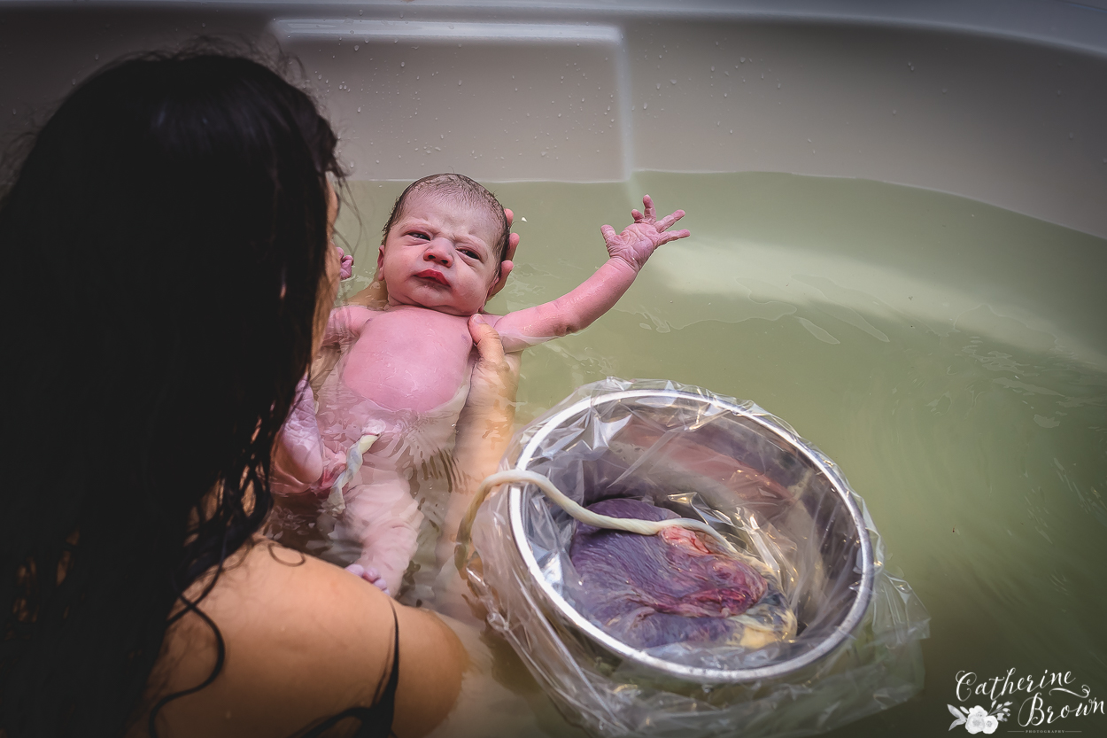 waterbirth placenta